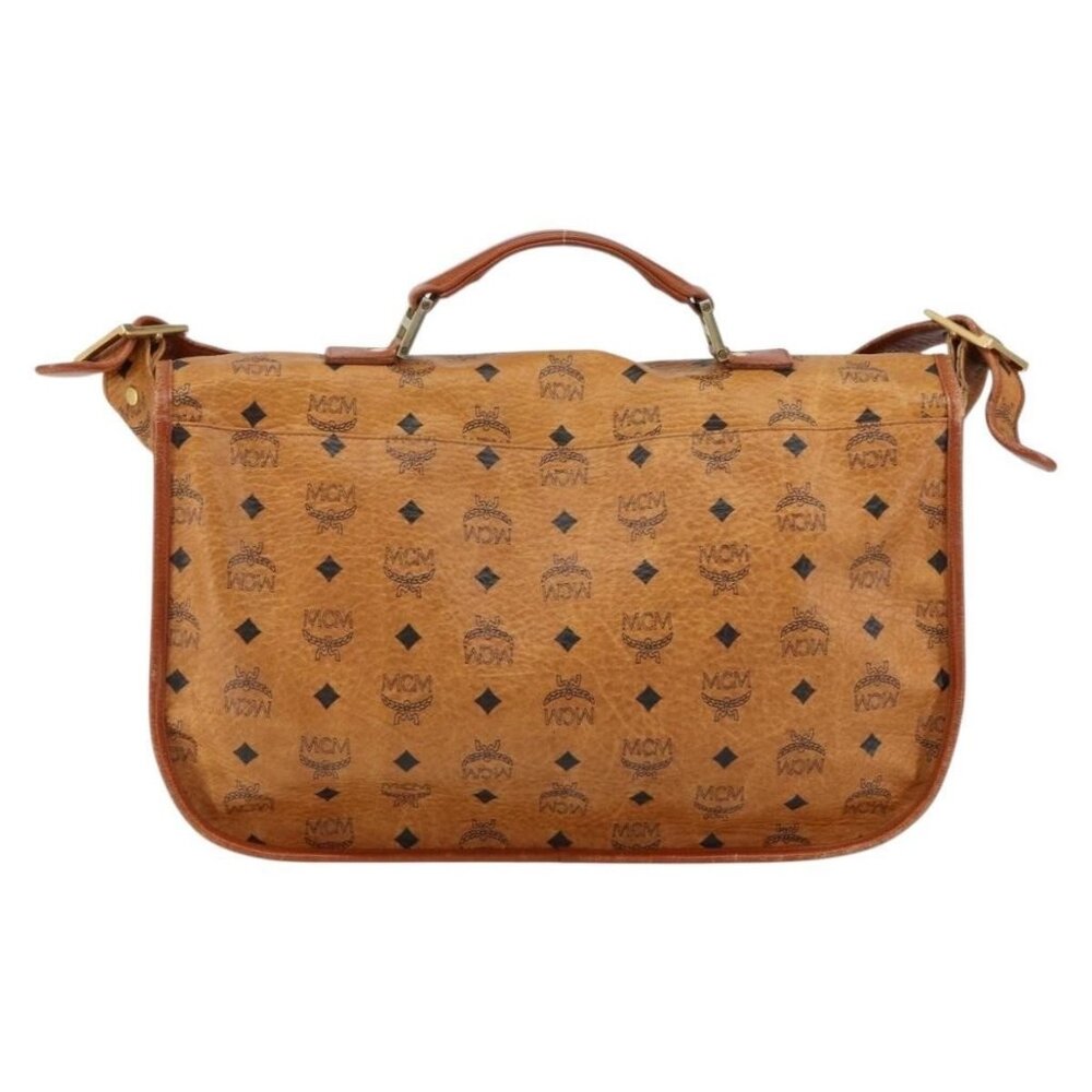 XP03433 Authentic MCM Logogram Vicetos Shoulder B… - image 9